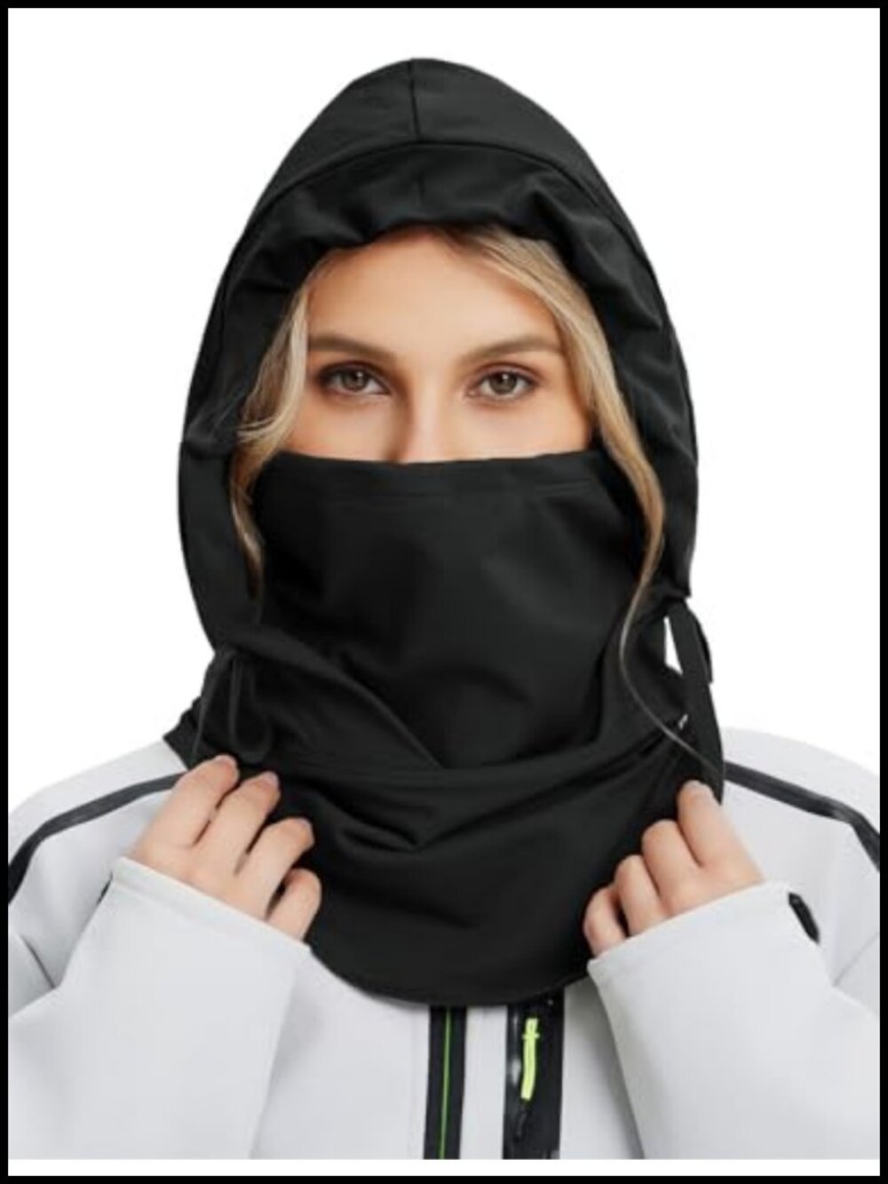 Water Resistant Balaclava Ski Mask Windproof Neck Gaiter Winter Sports Gear